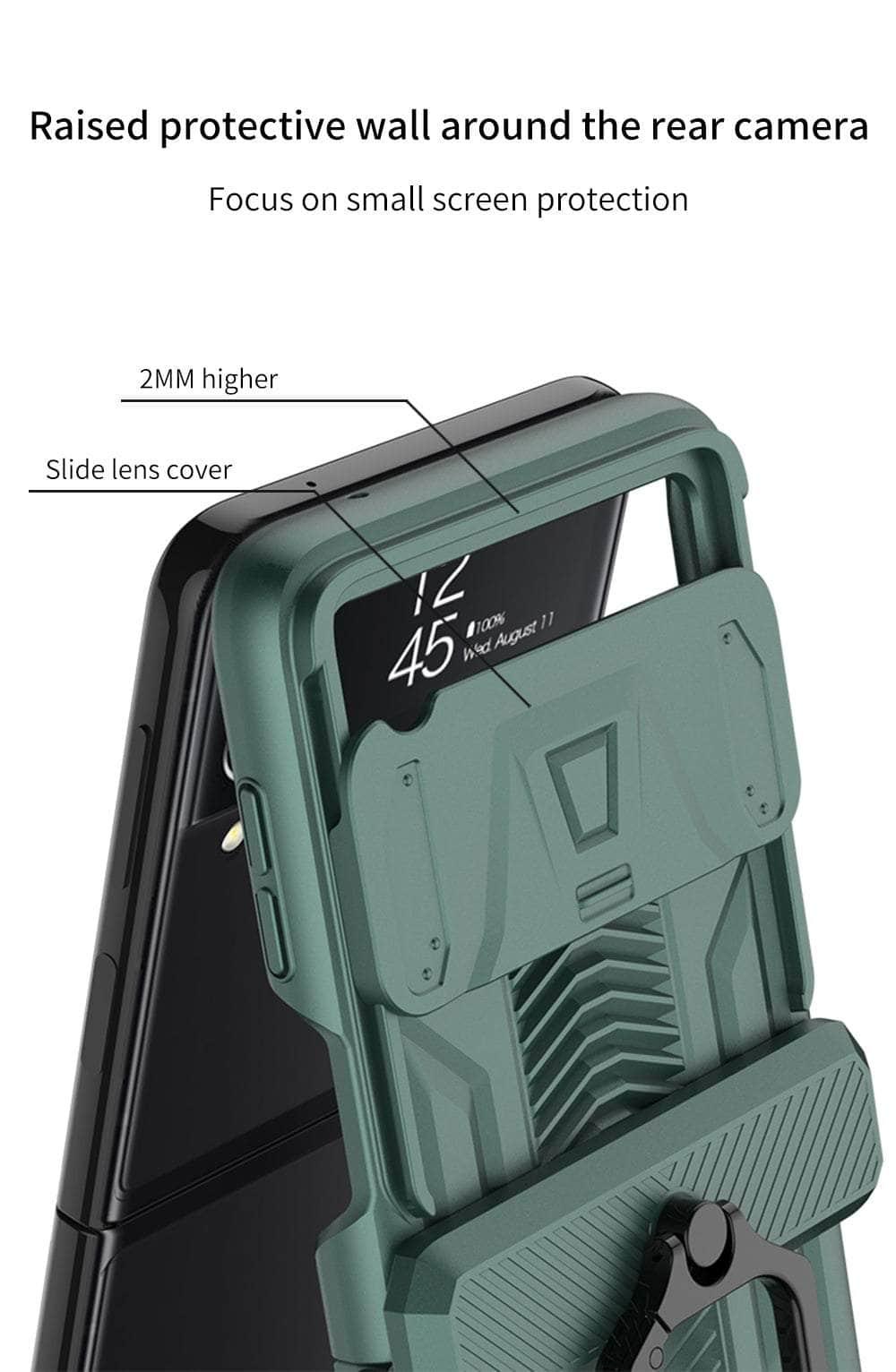 Casebuddy Galaxy Z Flip 4 Magnetic Hinge Cover