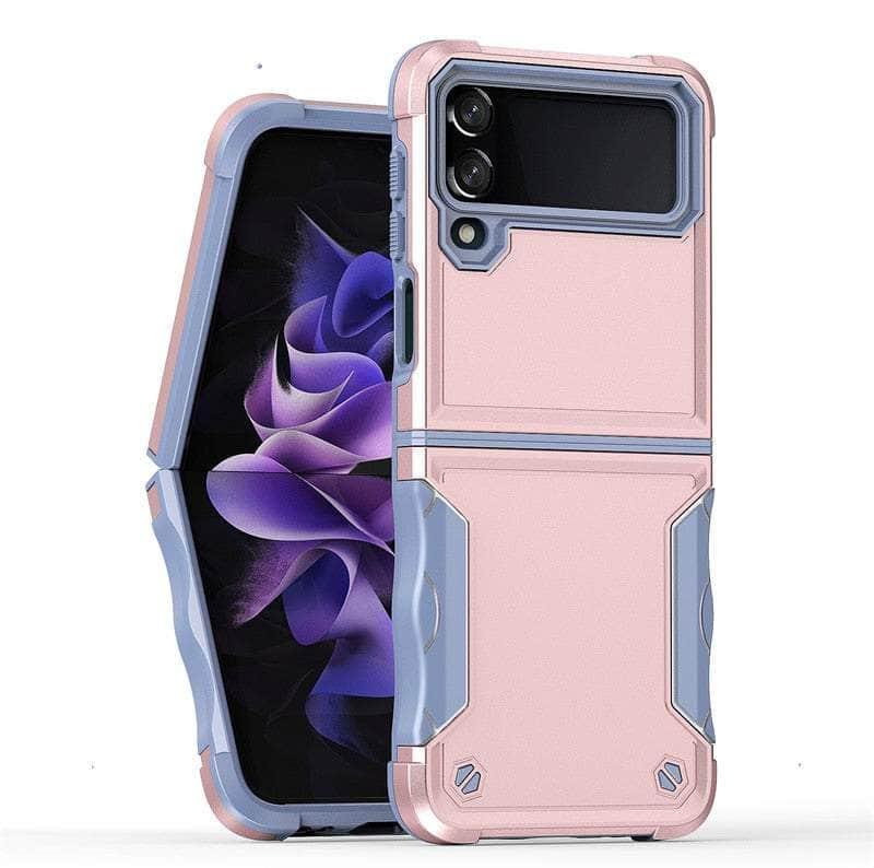 Casebuddy Rose Gold / For Galaxy Z FLIP 4 Galaxy Z Flip 4 Shockproof Armor Case