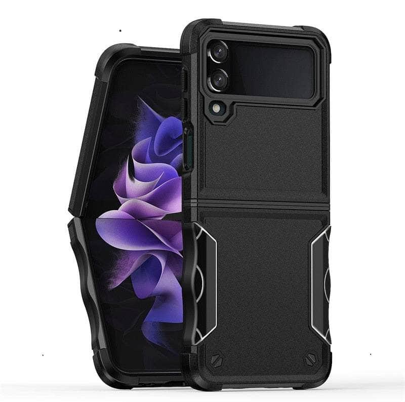 Casebuddy Black / For Galaxy Z FLIP 4 Galaxy Z Flip 4 Shockproof Armor Case