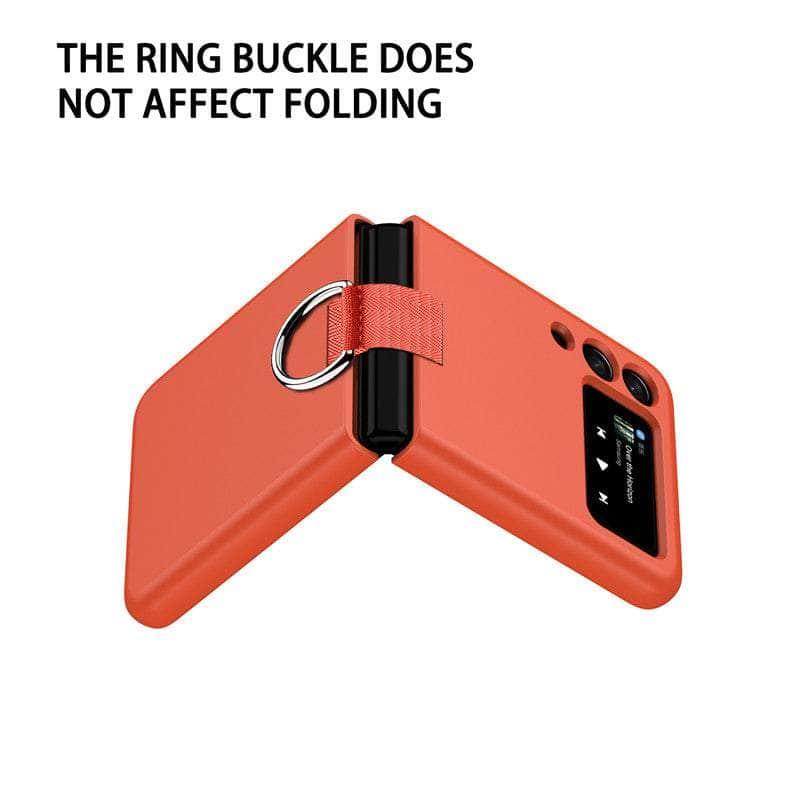 Casebuddy Galaxy Z Flip 4 Shockproof Finger Ring