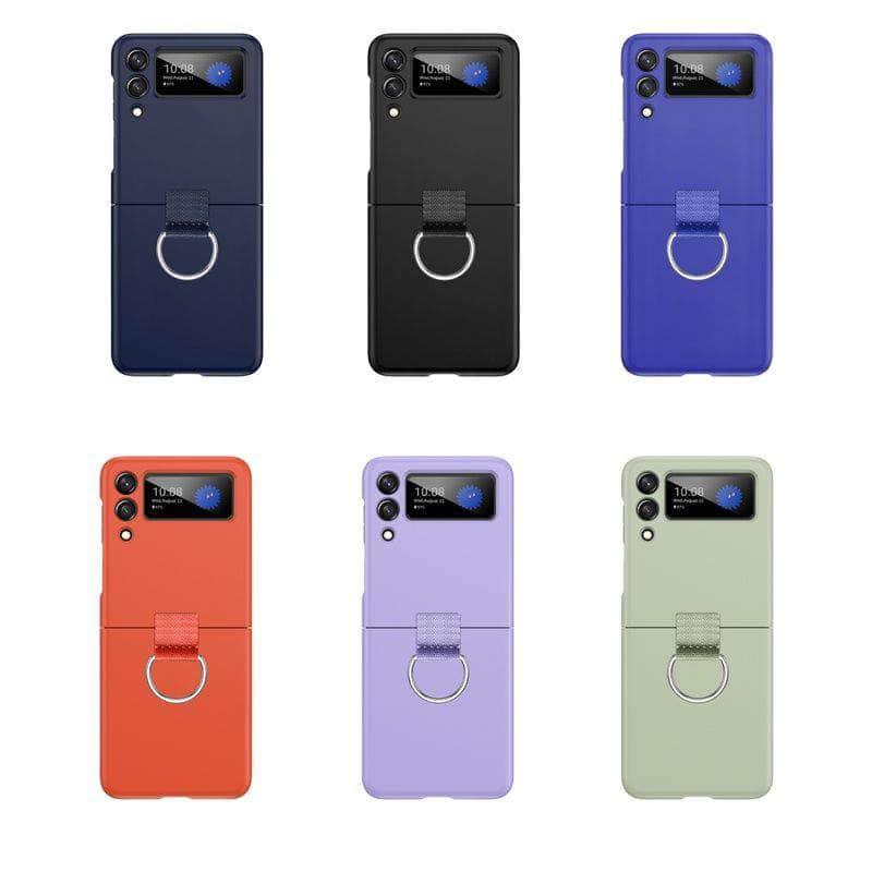 Casebuddy Galaxy Z Flip 4 Shockproof Finger Ring