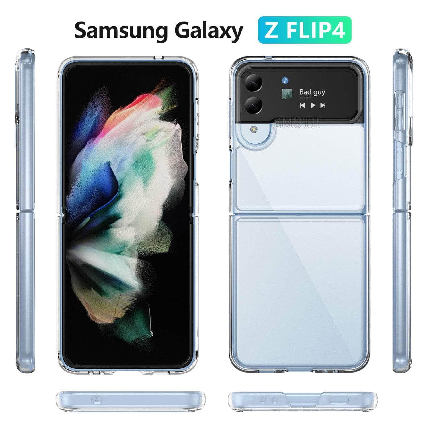 Casebuddy Galaxy Z Flip 4 TPU Soft Edge Hard Cover