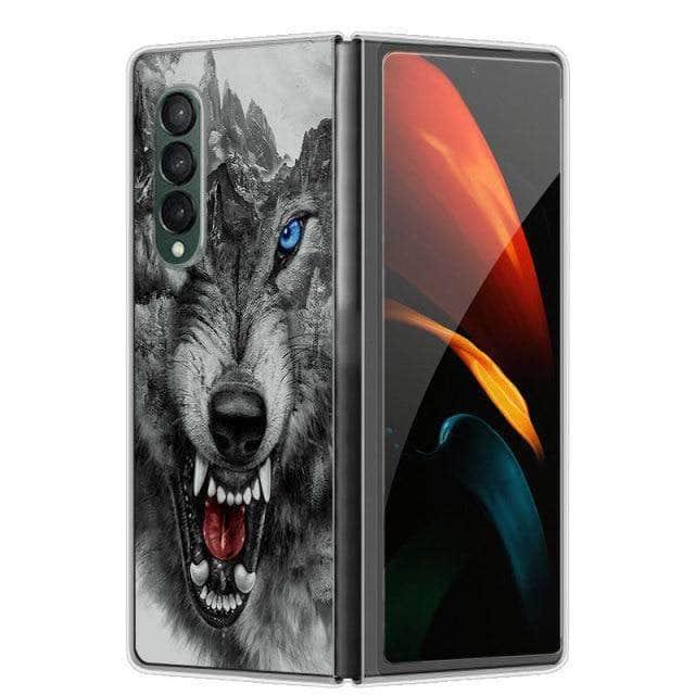 CaseBuddy Australia Casebuddy For Galaxy Z Fold 3 / 17 Galaxy Z Fold 3 5G Cartoon Hard PC Cover