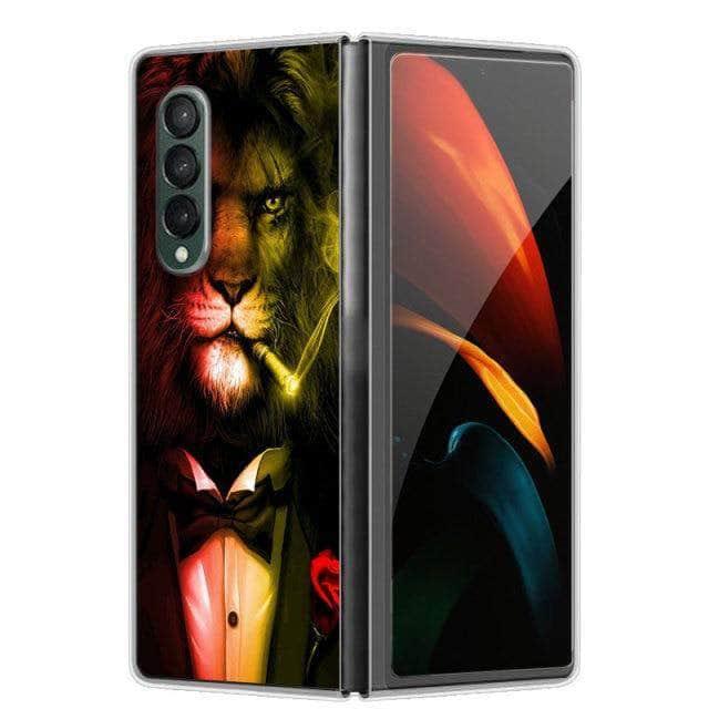 CaseBuddy Australia Casebuddy For Galaxy Z Fold 3 / 30 Galaxy Z Fold 3 5G Cartoon Hard PC Cover