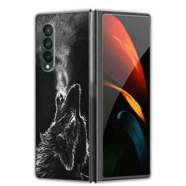 CaseBuddy Australia Casebuddy For Galaxy Z Fold 3 / 2 Galaxy Z Fold 3 5G Cartoon Hard PC Cover