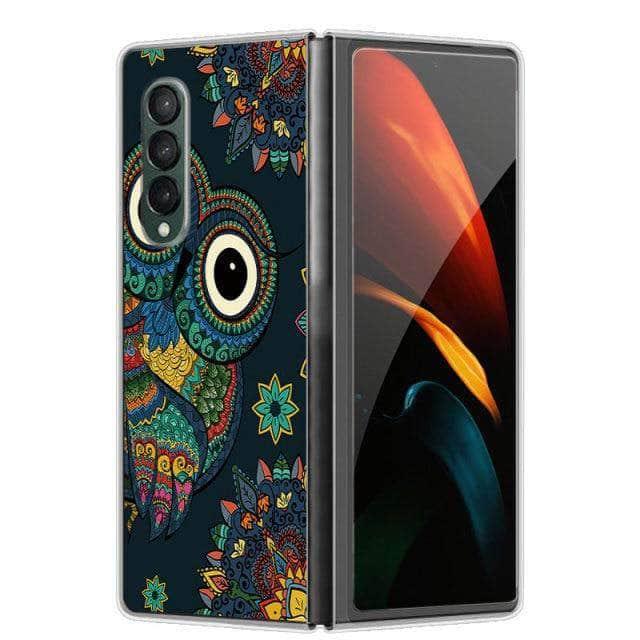 CaseBuddy Australia Casebuddy For Galaxy Z Fold 3 / 9 Galaxy Z Fold 3 5G Cartoon Hard PC Cover