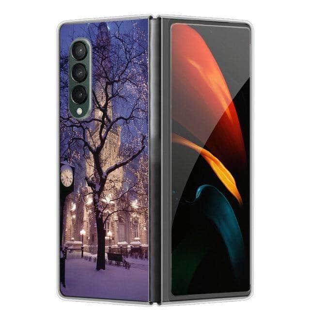 CaseBuddy Australia Casebuddy For Galaxy Z Fold 3 / 12 Galaxy Z Fold 3 5G Cartoon Hard PC Cover