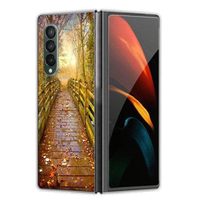 CaseBuddy Australia Casebuddy For Galaxy Z Fold 3 / 37 Galaxy Z Fold 3 5G Cartoon Hard PC Cover