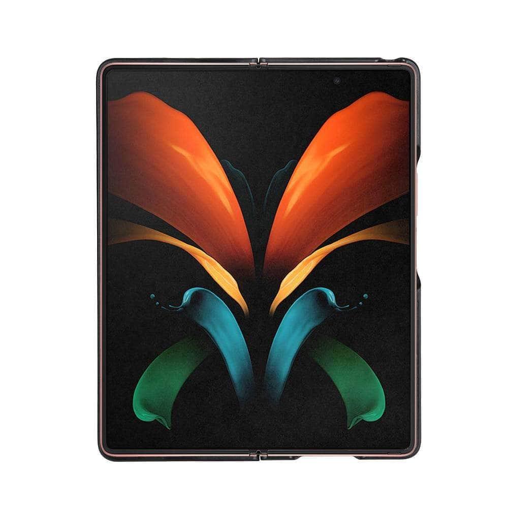 CaseBuddy Australia Casebuddy Galaxy Z Fold 3 5G Luxury Foldable Leather Back Cover