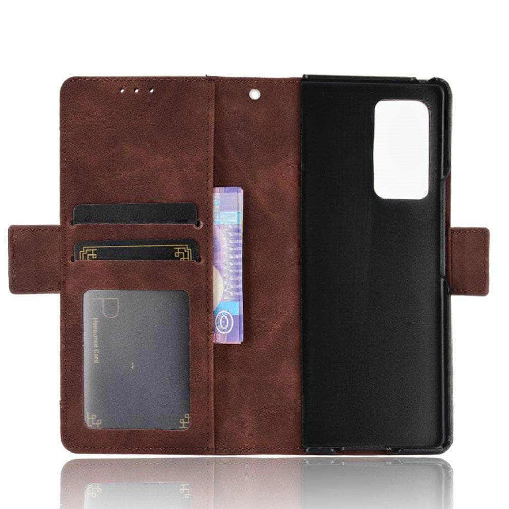 CaseBuddy Australia Casebuddy Galaxy Z Fold 3 Card Slot Removable Book Wallet