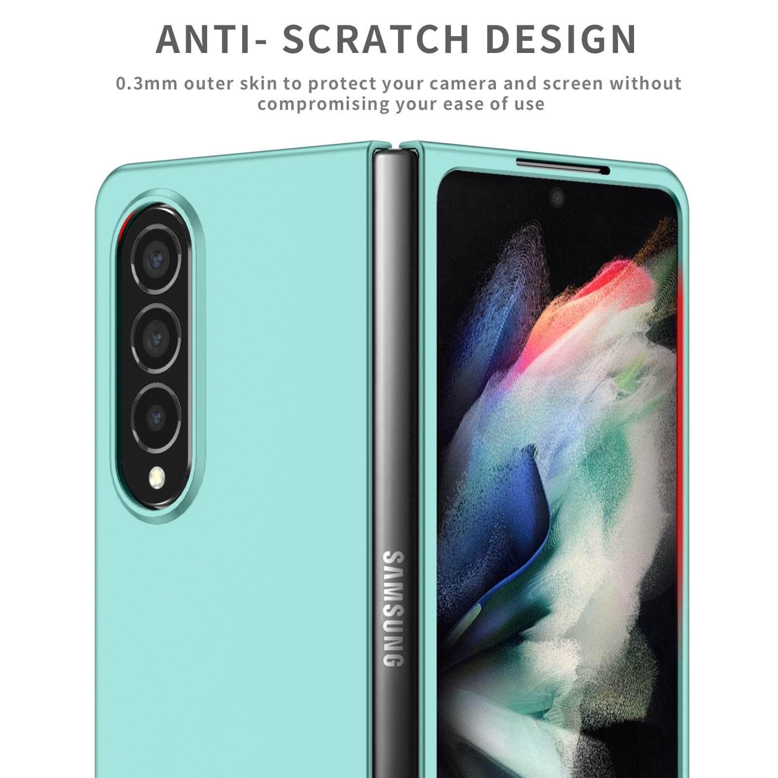 Casebuddy Sky Blue / for Samsung Z fold 4 Galaxy Z Fold 4 Anti-Sweat Case