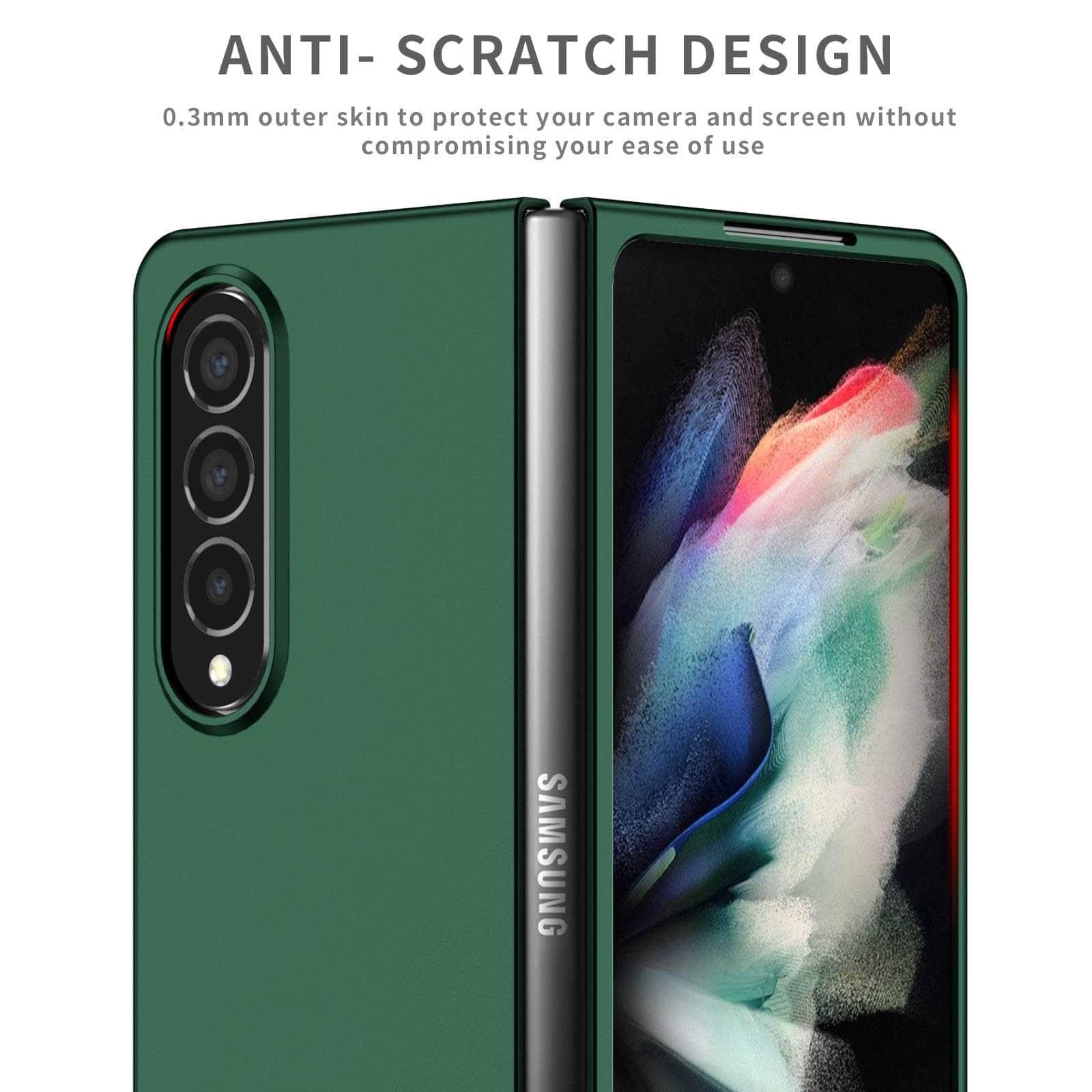 Casebuddy Green / for Samsung Z fold 4 Galaxy Z Fold 4 Anti-Sweat Case