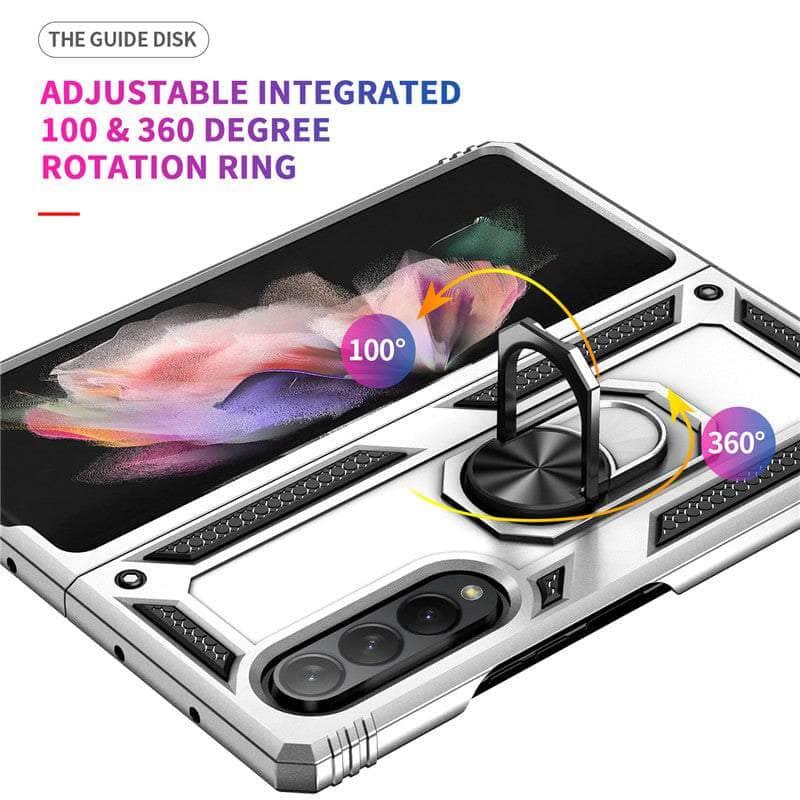 Casebuddy Galaxy Z Fold 4 Armor Magnet Ring Holder