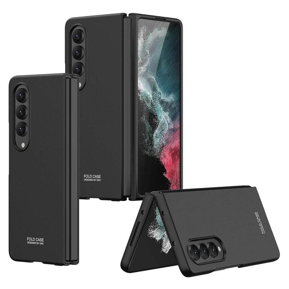 Casebuddy For Galaxy Z Fold 4 / Black Galaxy Z Fold 4 Light Luxury Business Case