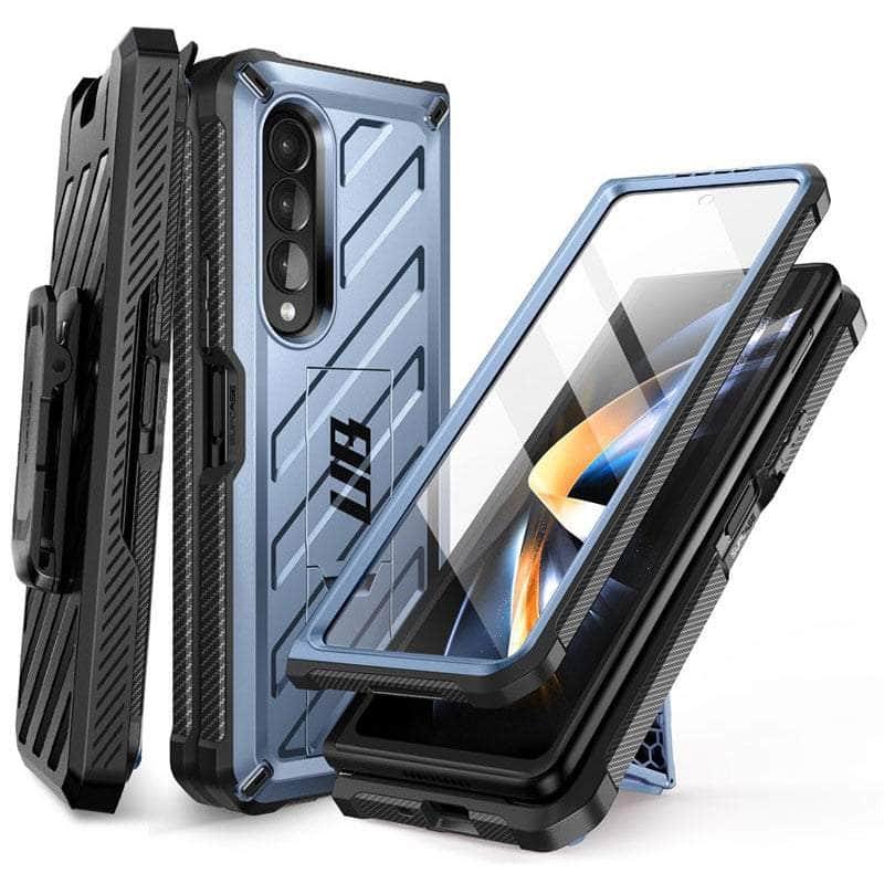 Casebuddy Tilt / PC + TPU Galaxy Z Fold 4 SUPCASE UB Rugged Belt Clip Case