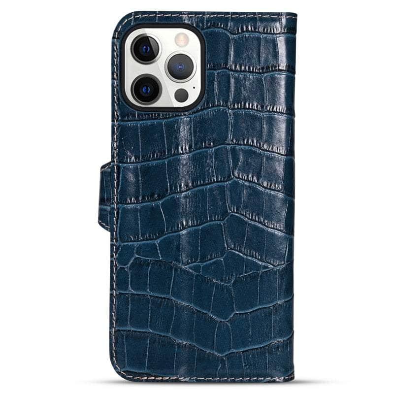 CaseBuddy Australia Casebuddy Genuine Leather iPhone 13 Pro Natural Cowhide Full Edge Protection Case