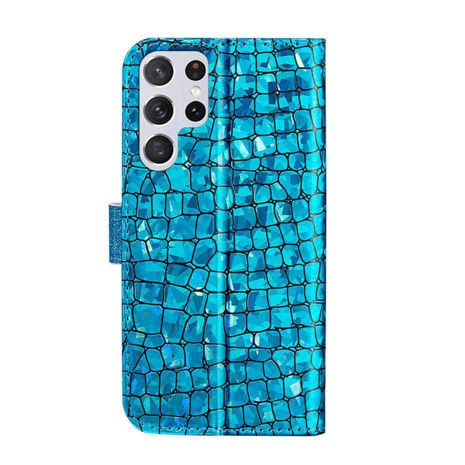 CaseBuddy Australia Casebuddy Glitter Bling Flip Galaxy S22 Case