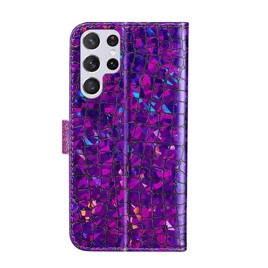 CaseBuddy Australia Casebuddy Glitter Bling Flip Galaxy S22 Case