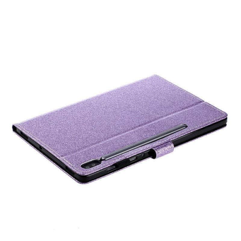 Glitter Case Galaxy Tab S6 10.5 T865 T860 Tablet Flip Stand - CaseBuddy