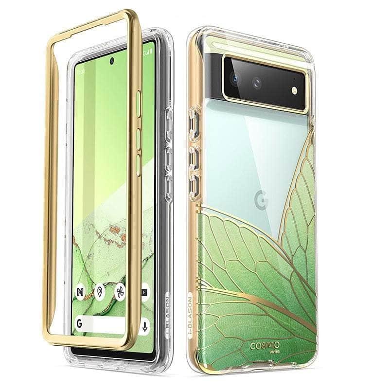 Casebuddy GreenFly / PC + TPU Google Pixel 6 I-BLASON Cosmo Slim Full-Body Case