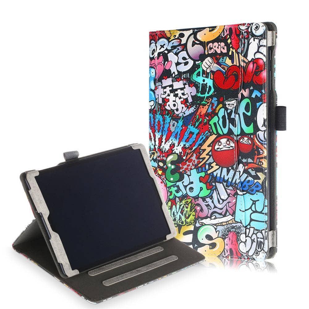 Graffiti Galaxy Tab A SM-T515/T510 10.1 2019 Slim Stand Cover With Auto Sleep/Wake - CaseBuddy