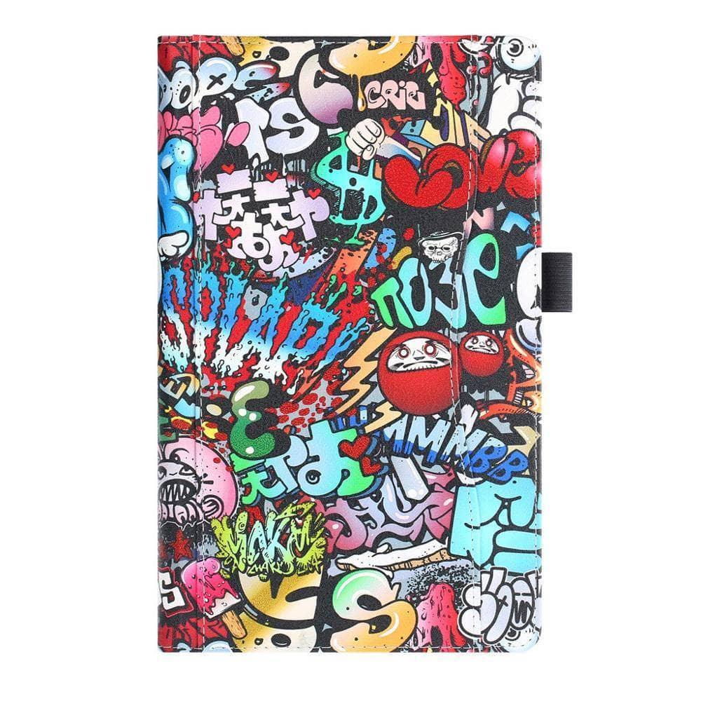 Graffiti Galaxy Tab A SM-T515/T510 10.1 2019 Slim Stand Cover With Auto Sleep/Wake - CaseBuddy