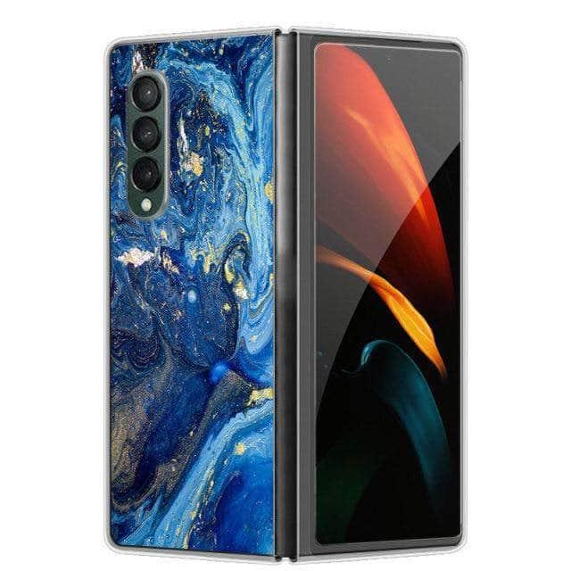 CaseBuddy Australia Casebuddy For Galaxy Z Fold 3 / 59 Hard Plastic Themed Galaxy Z Fold 3 5G Case