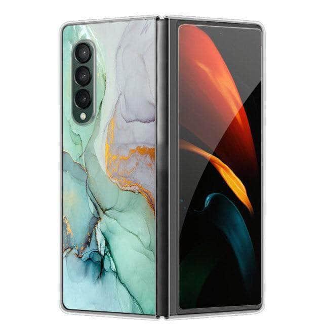 CaseBuddy Australia Casebuddy For Galaxy Z Fold 3 / 58 Hard Plastic Themed Galaxy Z Fold 3 5G Case