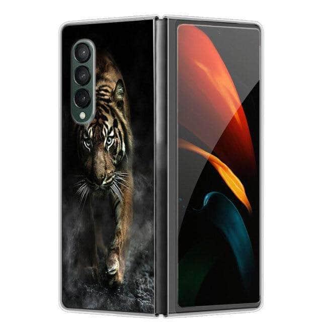 CaseBuddy Australia Casebuddy For Galaxy Z Fold 3 / 25 Hard Plastic Themed Galaxy Z Fold 3 5G Case