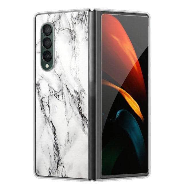 CaseBuddy Australia Casebuddy For Galaxy Z Fold 3 / 8 Hard Plastic Themed Galaxy Z Fold 3 5G Case