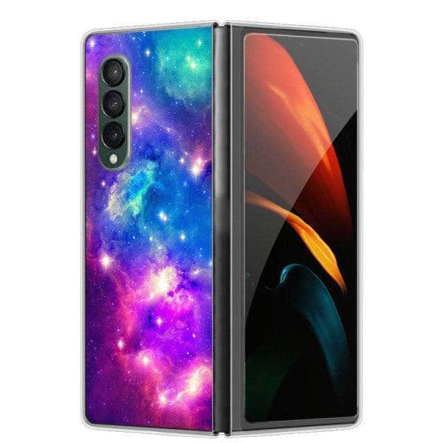 CaseBuddy Australia Casebuddy For Galaxy Z Fold 3 / 1 Hard Plastic Themed Galaxy Z Fold 3 5G Case