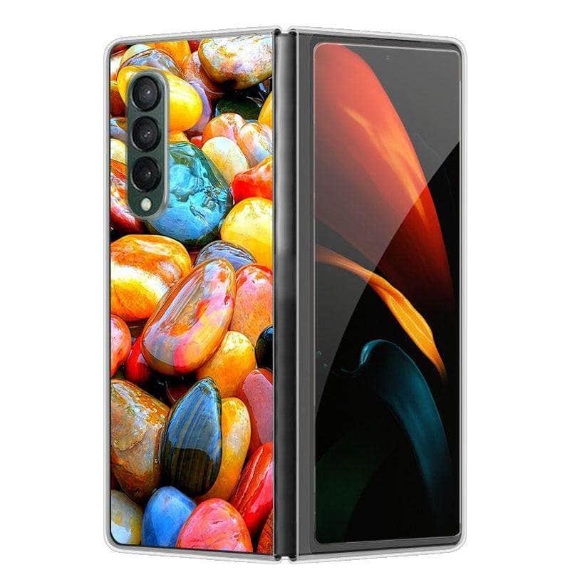 CaseBuddy Australia Casebuddy Hard Plastic Themed Galaxy Z Fold 3 5G Case