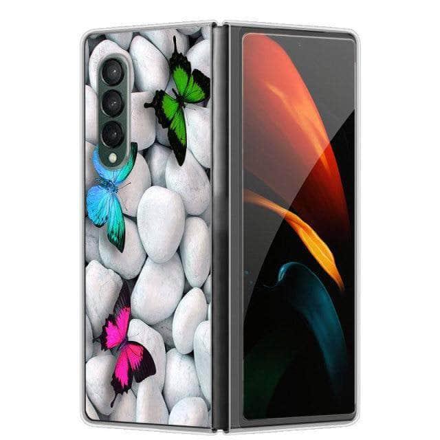 CaseBuddy Australia Casebuddy For Galaxy Z Fold 3 / 13 Hard Plastic Themed Galaxy Z Fold 3 5G Case