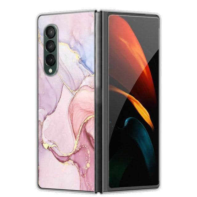 CaseBuddy Australia Casebuddy For Galaxy Z Fold 3 / 37 Hard Plastic Themed Galaxy Z Fold 3 5G Case