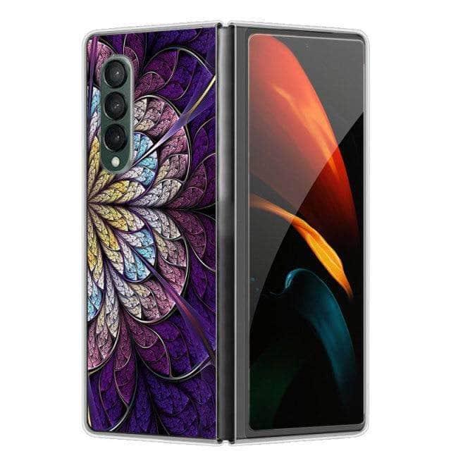 CaseBuddy Australia Casebuddy For Galaxy Z Fold 3 / 16 Hard Plastic Themed Galaxy Z Fold 3 5G Case