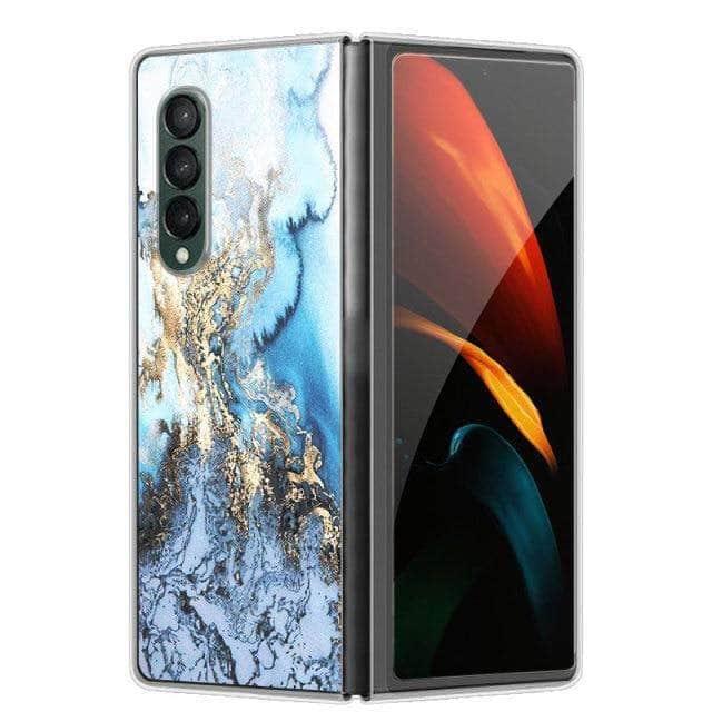 CaseBuddy Australia Casebuddy For Galaxy Z Fold 3 / 39 Hard Plastic Themed Galaxy Z Fold 3 5G Case