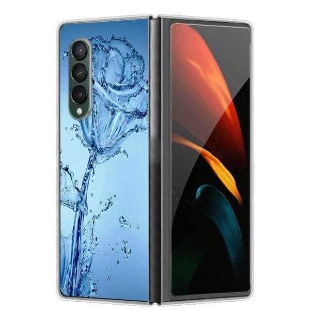 CaseBuddy Australia Casebuddy For Galaxy Z Fold 3 / 32 Hard Plastic Themed Galaxy Z Fold 3 5G Case