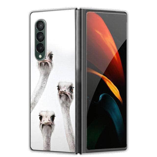 CaseBuddy Australia Casebuddy For Galaxy Z Fold 3 / 27 Hard Plastic Themed Galaxy Z Fold 3 5G Case