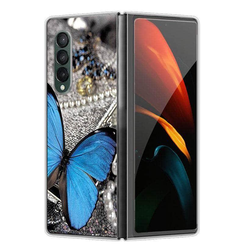 CaseBuddy Australia Casebuddy Hard Plastic Themed Galaxy Z Fold 3 5G Case