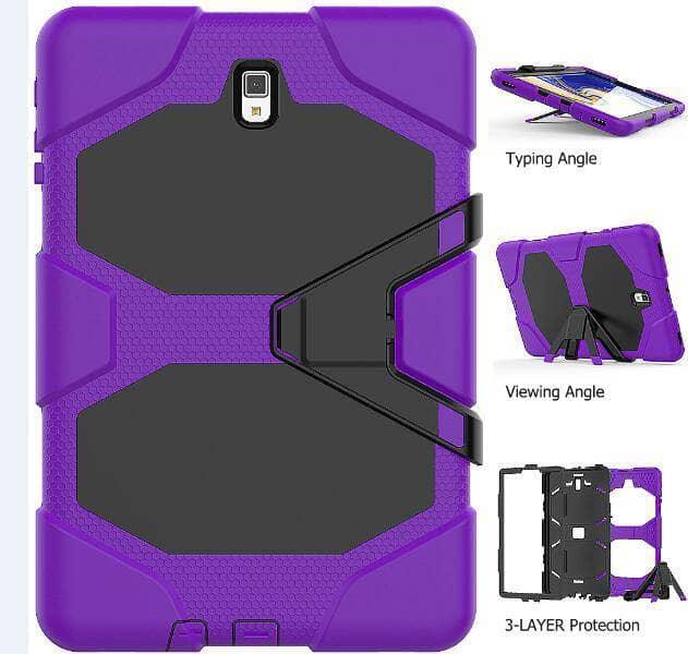 Heavy Duty Silicone Hard Shockproof Case Samsung Galaxy Tab S4 10.5 SM-T835 T830 - CaseBuddy