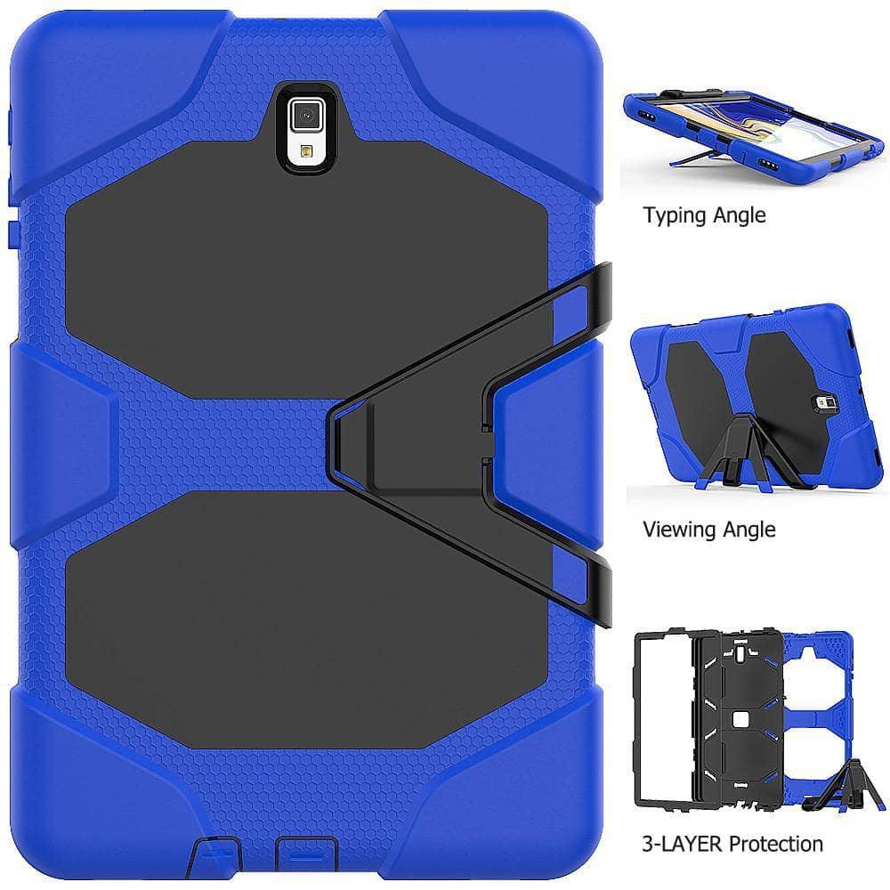 Heavy Duty Silicone Hard Shockproof Case Samsung Galaxy Tab S4 10.5 SM-T835 T830 - CaseBuddy