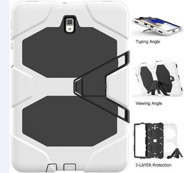 Heavy Duty Silicone Hard Shockproof Case Samsung Galaxy Tab S4 10.5 SM-T835 T830 - CaseBuddy