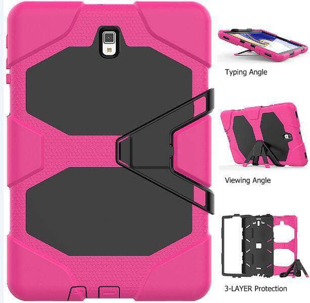 Heavy Duty Silicone Hard Shockproof Case Samsung Galaxy Tab S4 10.5 SM-T835 T830 - CaseBuddy