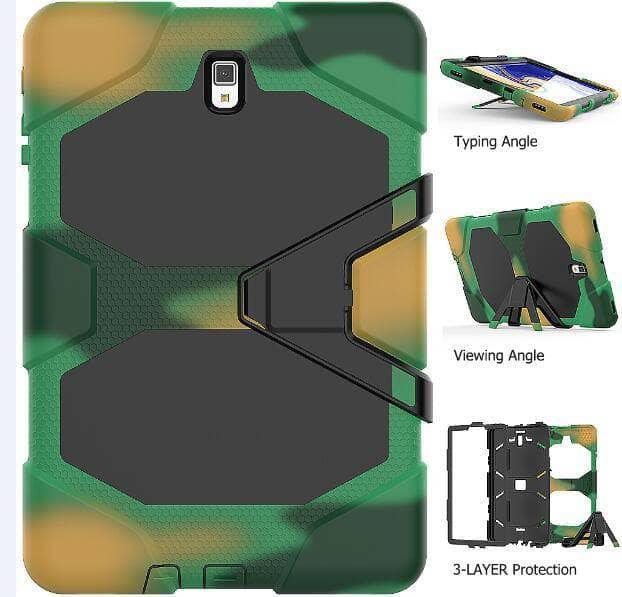 Heavy Duty Silicone Hard Shockproof Case Samsung Galaxy Tab S4 10.5 SM-T835 T830 - CaseBuddy