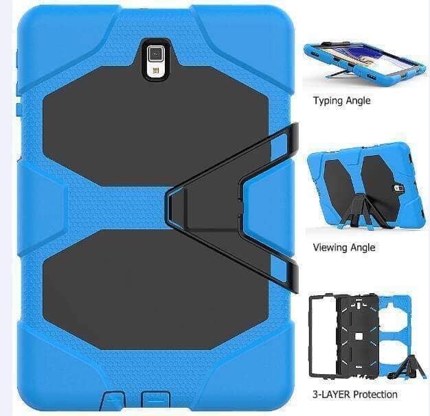 Heavy Duty Silicone Hard Shockproof Case Samsung Galaxy Tab S4 10.5 SM-T835 T830 - CaseBuddy