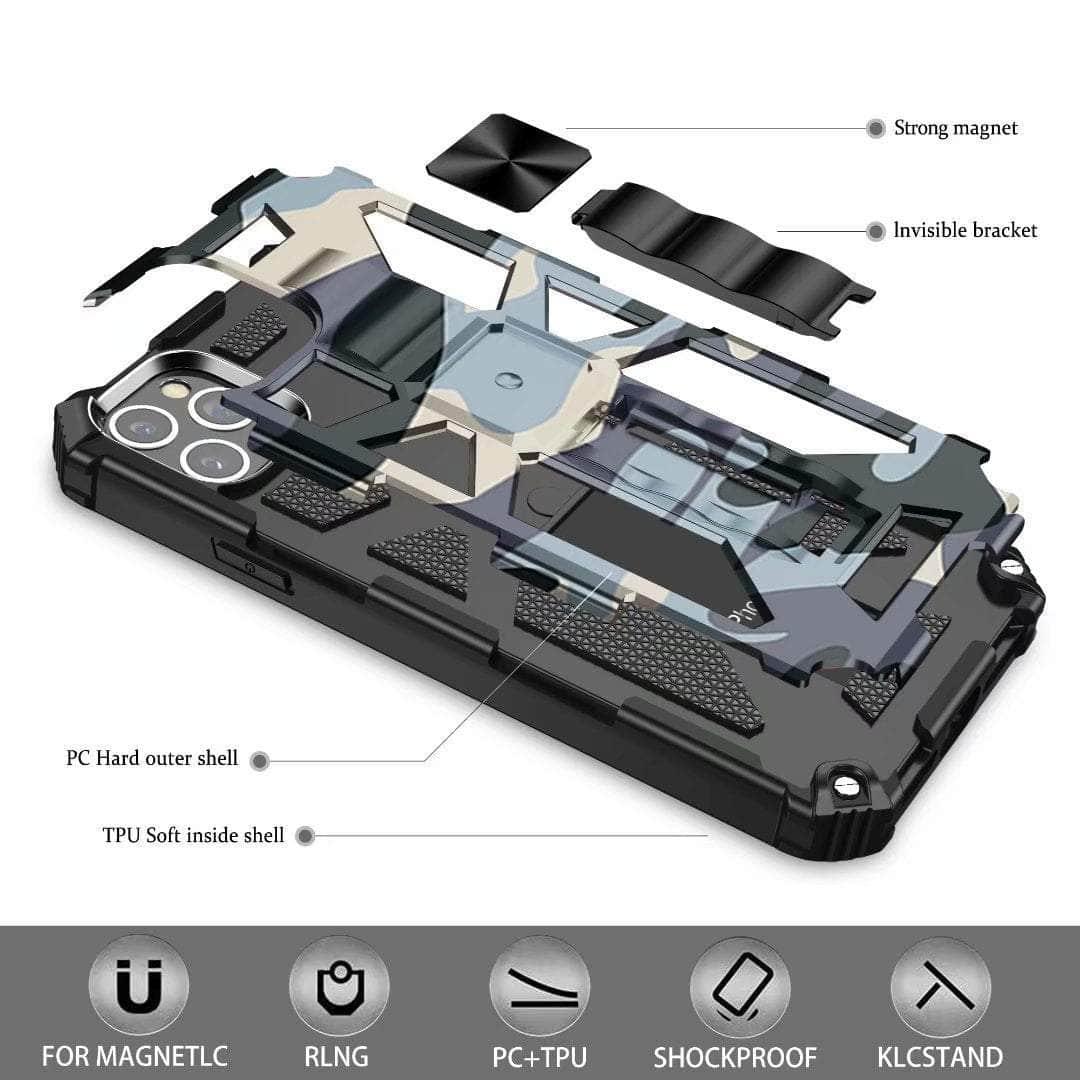 Casebuddy Hidden Magnetic Kickstand Galaxy S23 Plus Case