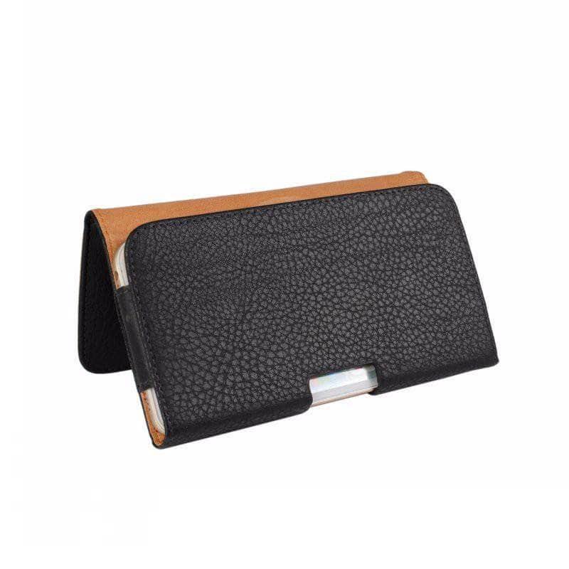 Holster Belt Clip Leather Pouch Bag iPhone SE 2020 - CaseBuddy