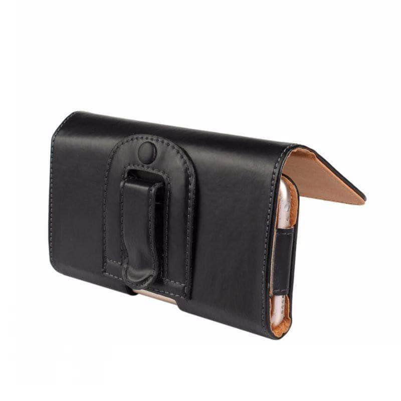 Holster Belt Clip Leather Pouch Bag iPhone SE 2020 - CaseBuddy