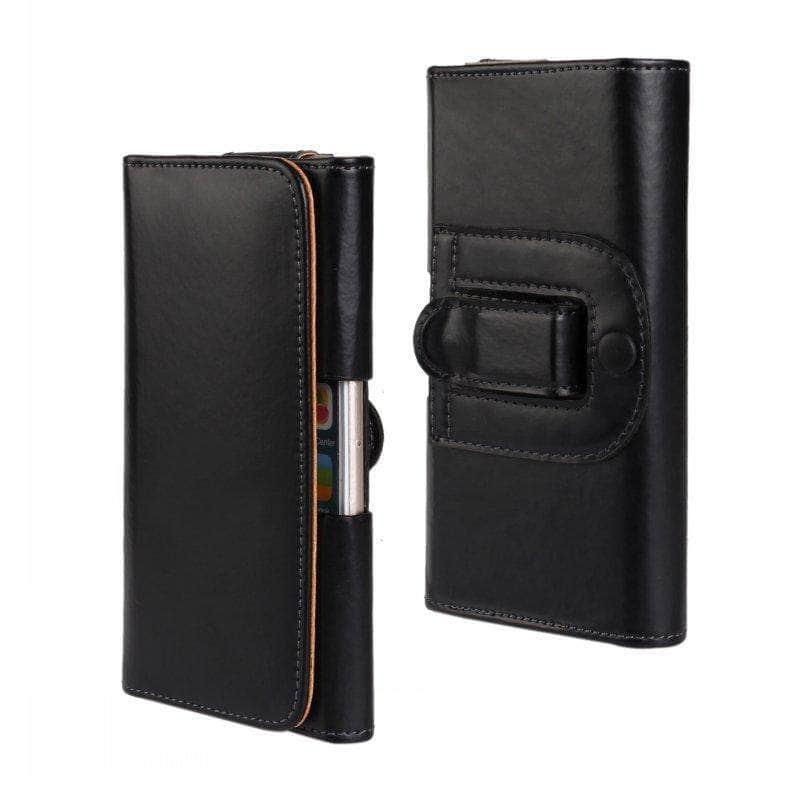 Holster Belt Clip Leather Pouch Bag iPhone SE 2020 - CaseBuddy