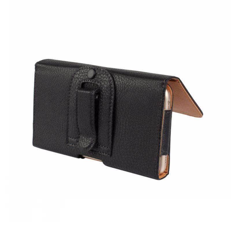 Holster Belt Clip Leather Pouch Bag iPhone SE 2020 - CaseBuddy